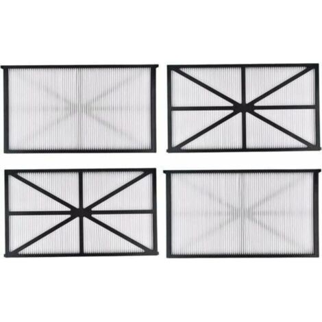 4 pièces RCX70101 Kit de Recharge de Cartouche pour filtration de l'eau pour Hayward Robotic AquaVaC TigerShark SharkVac pour Maytronics aspirateurs de Piscine (1/4)