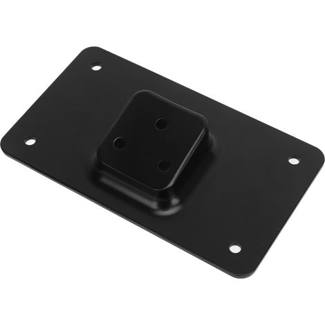 Plaque d'immatriculation métallique 3 trous support couché pour Big Twins 1973 et plus, remplacement support de fixation (1/5)