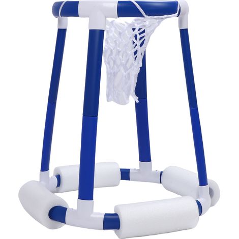 Panier de basket-ball flottant et interactif pour piscine, avec pompe et 2 ballons pour l'extérieur (1/5)