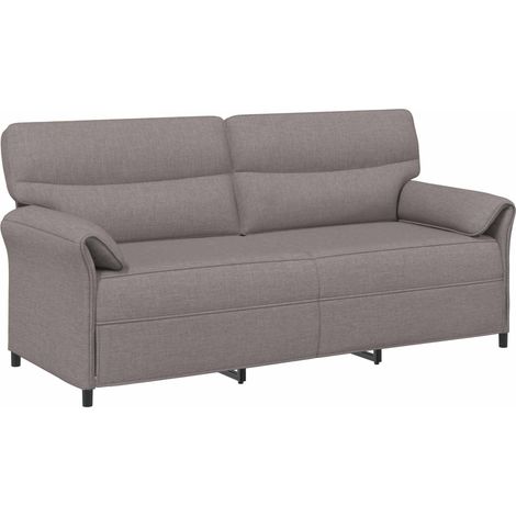 vidaXL Sofá de 3 plazas Topo 198 x 83 x 95 cm (1/2)
