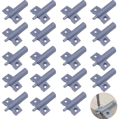 CCYKXA 20 Stück Schranktürdämpfer, Küchenschranktürstopper, Küchentürdämpfer, Schubladendämpfer, Für Schrank, Schublade und Tür (1/5)