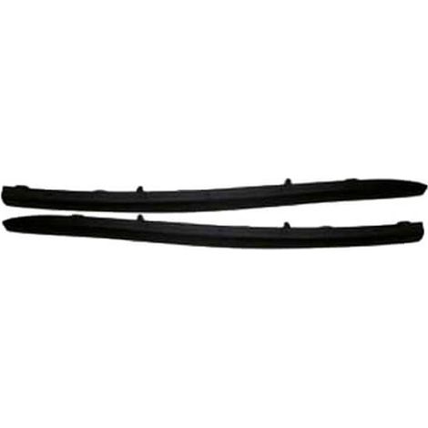 Spoiler de pare-choc avant droit noir Mercedes ML (W163) phase 2 2001-2005