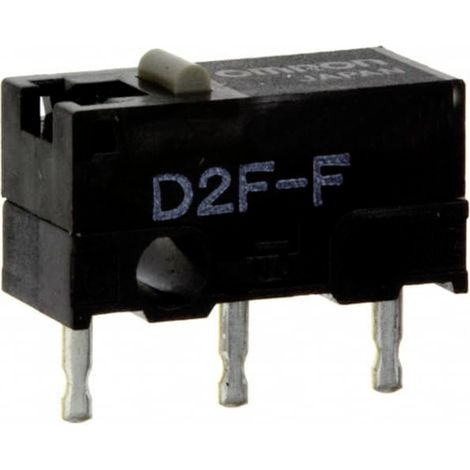 Omron D2F-F Mikroschalter 30 V/DC 0.5 A 1 x Ein/(Ein) 1 St. Bag