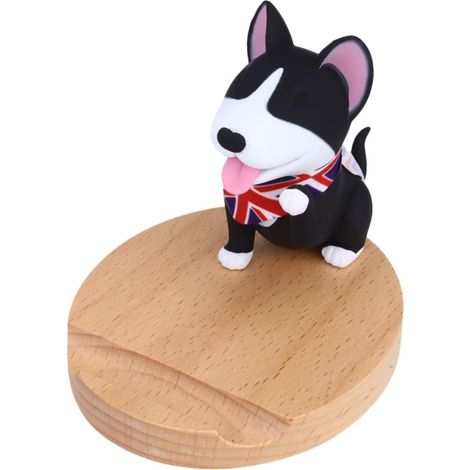 CCYKXA Creative Dog Shape Mobile Phone Holder Anti-slip Desktop Smartphone Stand Practical and Eco-friendly Phone Accessory
