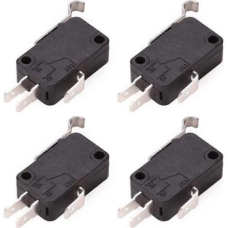 Lot de 4 micro-interrupteurs à 2 et 3 broches compatibles avec les voitures de golf Club Car DS et Precedent (référence OEM 1014807) (1/4)