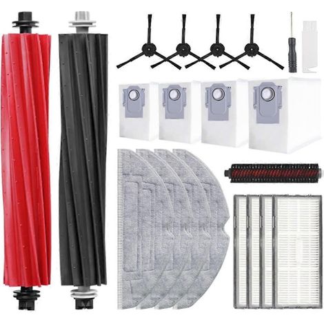 pour aspirateur robot Roborock S8 Pro Ultra, double brosse principale, brosse latérale (1/5)
