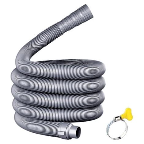 royaluxe-Tuyau Vidange Machine a Laver, Tuyau Lave-Linge 1.5m, Meter Tuyau de Vidange Universel, Tuyau de Vidange pour Machine à Laver, Tuyau Vidange Machine a Laver, Tuyau de Vidange pour Machine à L