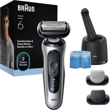 Braun 62-S7650cc Series 6, silber