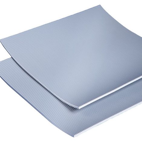 Materassino isolante in gomma ElaQprem B.1.00m L.10m P.4.5mm grigio NR / SBR Rl.MÖLLER (Per 10)