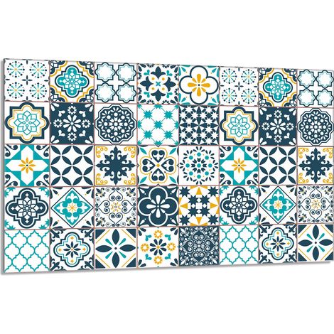 Glasschutzplatte für den Herd 80x52 Mosaik (1/5)