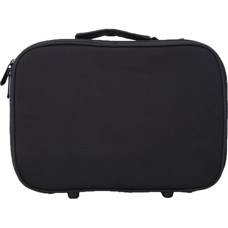 Sac de transport noir pour ciseaux de coiffure multifonctions, étui de rangement portable pour barbier et coiffeur (1/5)