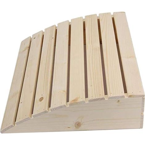 Appuie Tête pour Sauna Oreiller Ergonomique Naturel Accessoire Confortable pour Hammam Salle pour Soutien de Tête Relaxant (1/5)