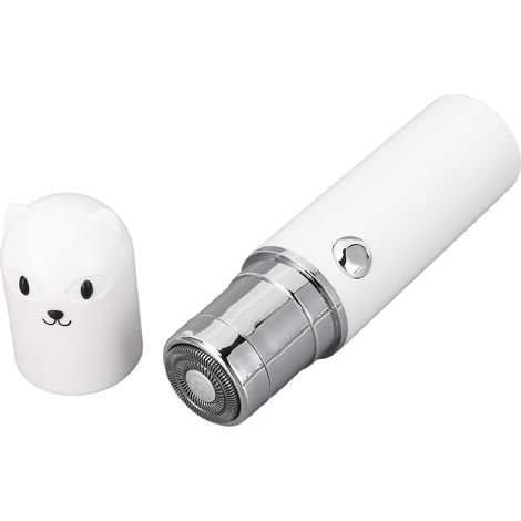 Mini tondeuse à barbe électrique de poche rechargeable par USB, appareil de soin de la barbe portable et doux (1/5)