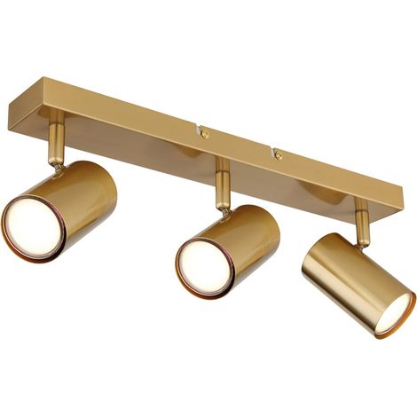 Globo - spot - Robby - gold - metall - aufbauleuchte - GU10 - (1/5)