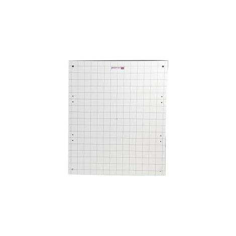 Elettrocanali piastra fondo isolante 372x439mm elettrocanali ec625043 protezione quadri
