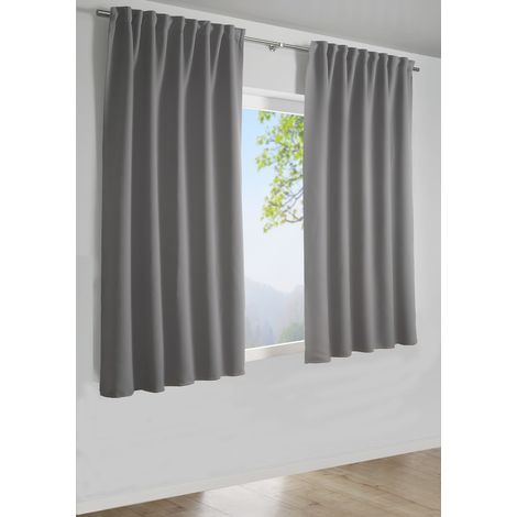 Schal m. Gardband 140x175cm silbergrau / 100% Polyester