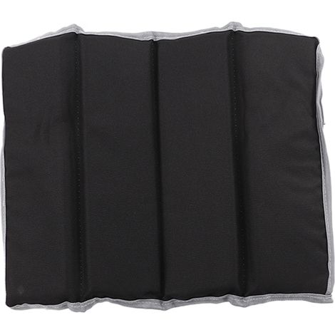 Tapis de sol pliable imperméable et doux pour pique-nique, camping, plage - Noir