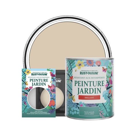 Rust-Oleum Peinture de jardin brillante - Argile Chaude (1/3)