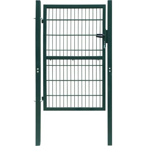 Portillon Acier 106x248 cm Vert (1/5)
