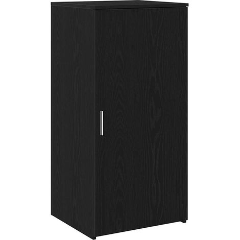 Maison Exclusive - Armoire de rangement Noir 50x45x103,5 cm Bois d'ingénierie (1/5)