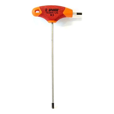 Clé hexagonale Unior 193hx-us acier chrome vanadium ergonomique