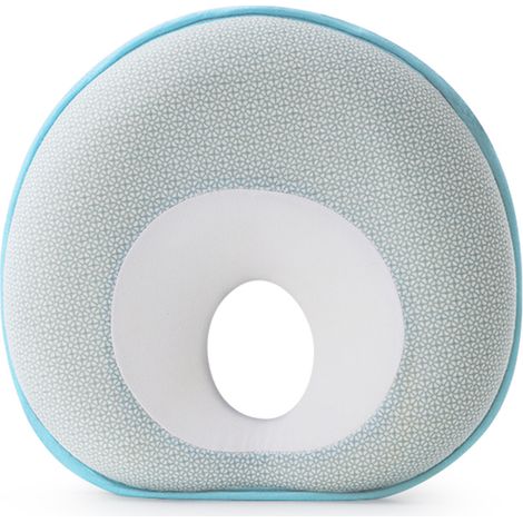 Bequemes und ergonomisches Kissen für Babys mit Plagiozephalie, aus Memory-Schaum, für Säuglinge von 0 bis 12 Monaten.