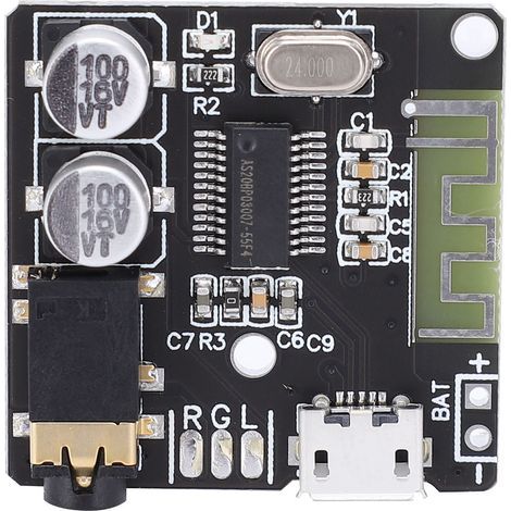 Carte décodeur récepteur Bluetooth 5.0, haut-parleur double canal, amplificateur Audio, Module de rénovation (1/5)