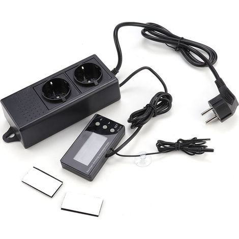 Eosnow Reptile Digitaler Thermostat PID-Timing-Temperaturregler mit LCD-Display