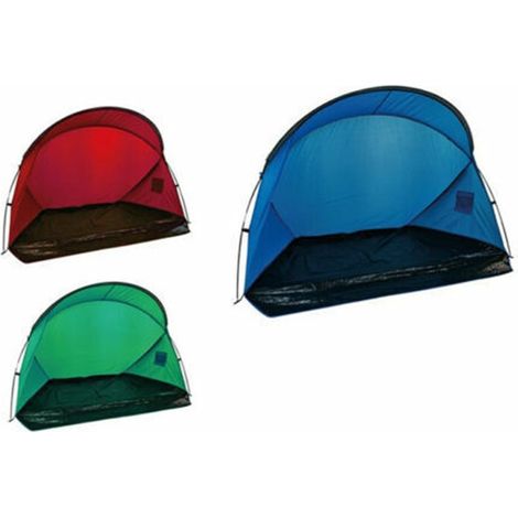 Trade Shop - Copy Of Tenda Da Spiaggia Paravento Parasole Con Picchetti Portatile Mare 220x110x100cm 206403 - (1/5)