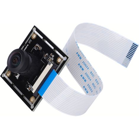 RPI3838160 HD-Überwachungskameramodul, 160°-Betrachtungswinkel, manueller Fokus, 38 x 38 mm für Raspberry Pi 4S 3B (1/5)