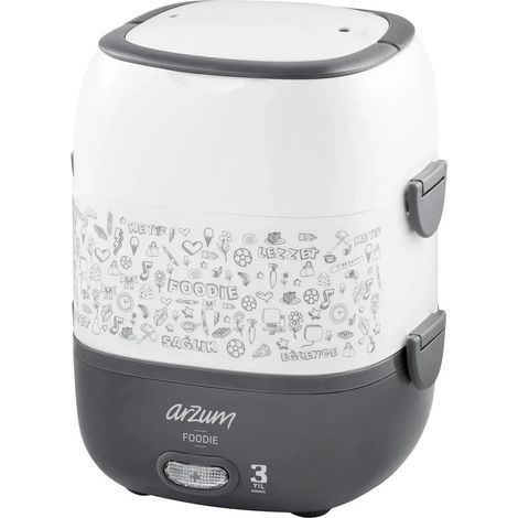[NEUWERTIG] B-Ware Arzum Ar1073 W Ar1073 Lunchbox Brotdose Elektrische Weiß Mobiler Behälter