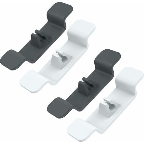 4-piece cable organizer set for kitchen appliances, cable winder, self-adhesive cable management, cable holder, storage accessories for cable protection, small appliances, mixers, pressure cookers (1/5)