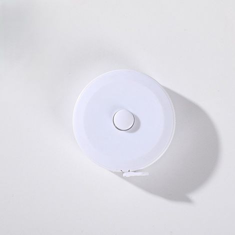 Mètre ruban (lot de 2), 150 cm, rétractable, pour mesurer la longueur, le tour de poitrine et le tour de taille, blanc. (1/5)
