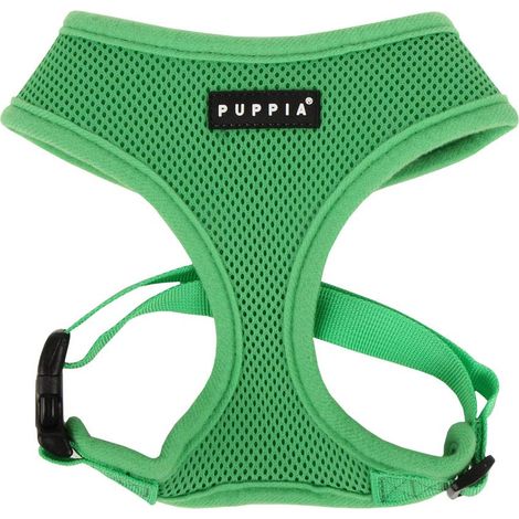 Puppia Pdcf-Ac30-Gr-Xs - Pettorina Morbida per Cani, Verde, XS, 1 Pezzo (1/5)