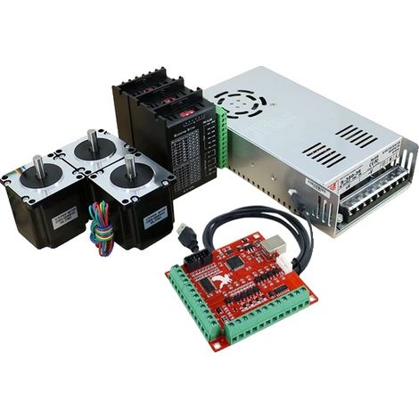 Kit CNC, motore passo-passo Nema 23, controller TB6600 (1/2)