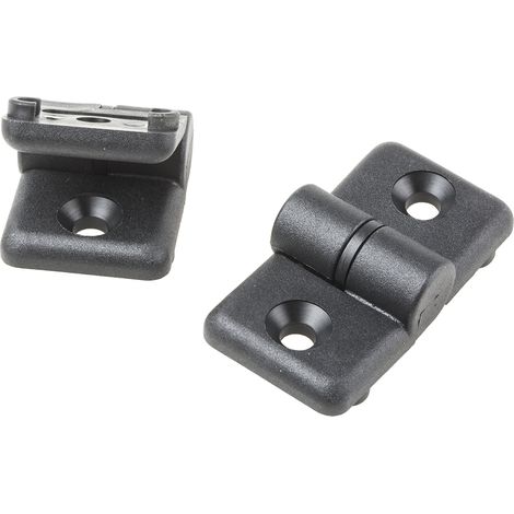 Charnière RS PRO Type 40, Barre profilé 40 mm, Rainure 8mm ( Prix pour Sachet de 2 )