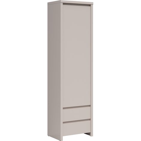 Armadio 1 anta 2 cassetti Soren cachemire 200,5cm