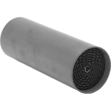 Pot catalytique échappement moto en acier inoxydable, silencieux avant milieu universel pour motocyclette, 35x100mm/1.37x3.93in, remplacement performant. (1/5)