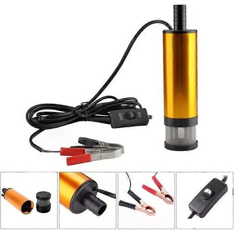 Pompe à carburant électrique submersible 24 V pour voiture avec filtre externe de 38 mm (1/5)