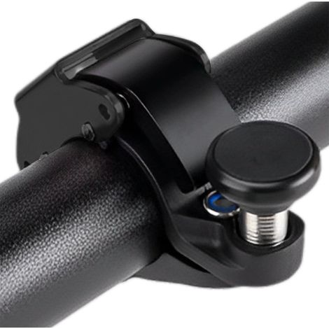 Fahrradklingel Mini Bell MTB, Innovative Q-förmige Fahrradklingel aus Aluminium, 100 dB Rennradklingel für Mountainbikes und Rennräder mit 22,2 mm Lenker-RAPANDA