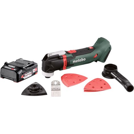 Herramienta multifunción a batería Metabo MT 18 LTX 18 V OIS / Starlock + 1 batería de 2,0 Ah, sin cargador