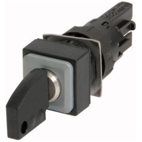 Bouton à clé 3 positions noir à rappel EATON Q18S3 (1/5)
