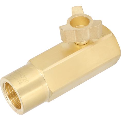 Adaptateur de remplissage triangulaire CO2 CGA320, kit de connecteur de remplissage pour bouteille de soda (1/5)