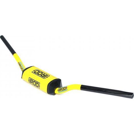 Oversized Cross-Lenker ohne Stange Ø28mm IROD Gelb für Motocross