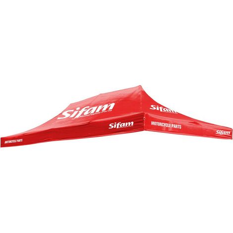 Toit Barnum Rouge 6M X 3M Pour BARNUM36