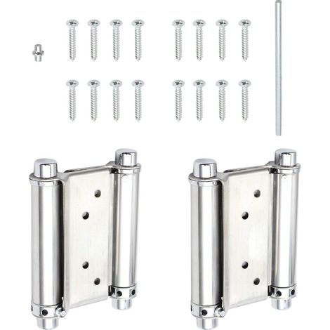 Lot 4 charnières pivotantes inox Gr 29 haute dureté humidité antirouille longue durée porte cuisine bureau... (1/5)