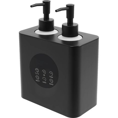 Scalda-olio per massaggi, temperatura regolabile, funzione timer, nero (1/2)
