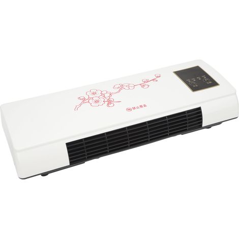 Ventilateur climatiseur mural avec télécommande, 2000 W, prise UE 220 V, chauffage/climatiseur pour chambre (1/5)
