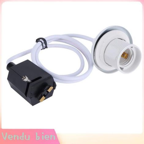 HURRISE Lumière suspendue Lampe Suspendue Moderne Lustre de Plafond E27 en Fer Forgé pour Salon Bar Cantine linge Blanche (1/4)