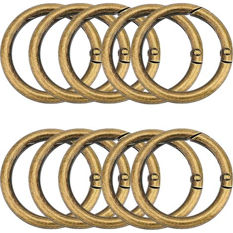 Support de tringle, 4 fixations en U de 25 mm avec vis et extensions, pour placard. (1/3)